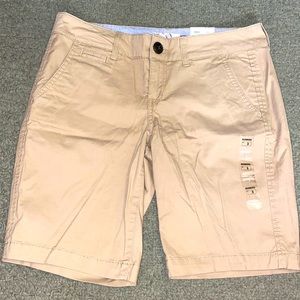 NWT So Bermuda Khaki Shorts